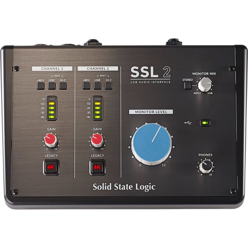 [공식대리점] Solid State Logic SSL2 USB Audio Interface(정식 수입품)