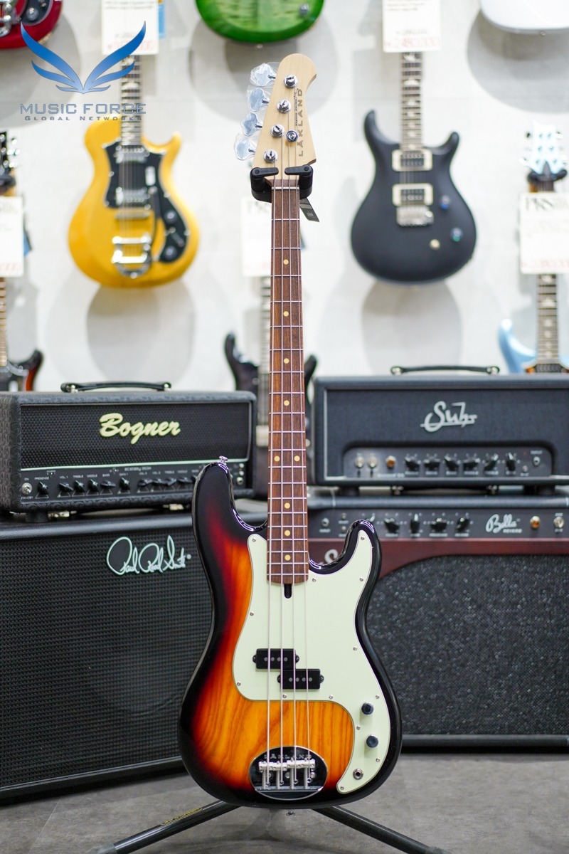 [2022 신년세일(~2/28까지)!!!] Lakland Skyline 44-64 Standard Vintage P Bass-3 Tone Sunburst w/Indian Laurel FB (2020년산/신품)