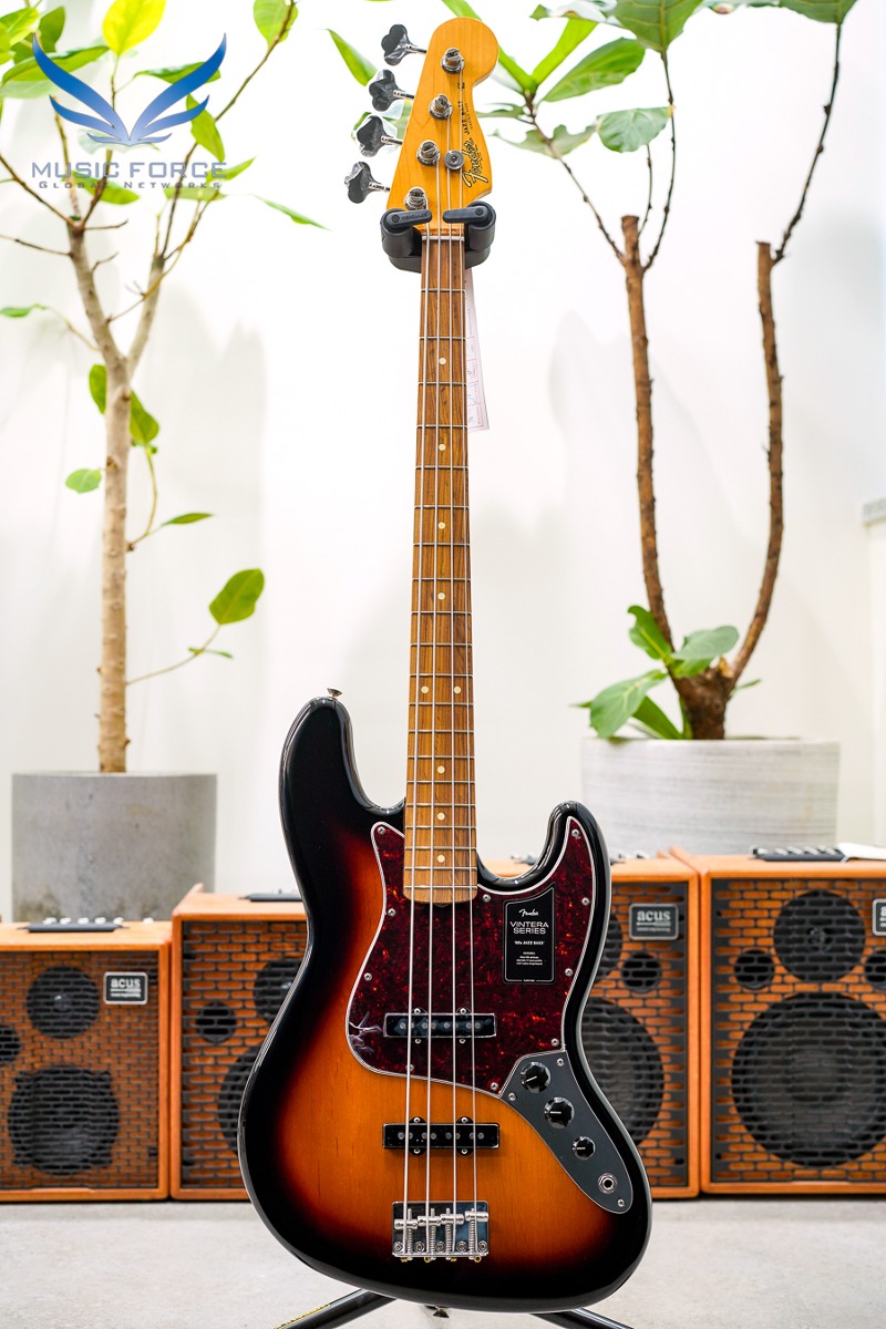 [빈테라 한정수량 20% 할인] Fender Mexico Vintera Series 60s Jazz Bass-3TSB w/Pau Ferro FB (신품) 펜더 멕시코 빈테라 60 재즈 베이스 - MX22304592