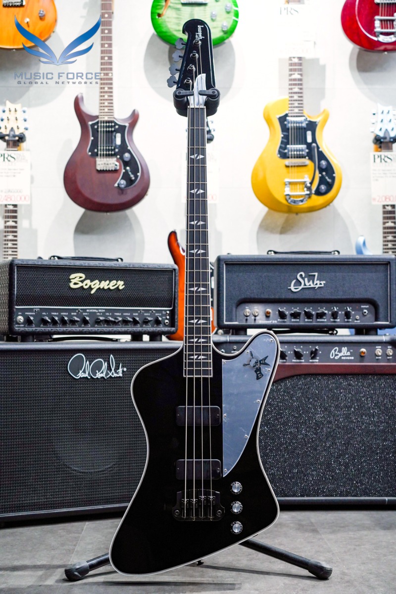 Gibson USA Gene Simmons Signature G2 Thunderbird-Ebony w/Mirror Pickguard(신품) - 200520022