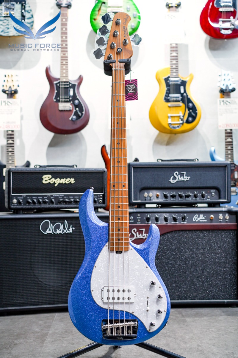 Sterling by Musicman RAY35-Blue Sparkle w/Roasted Maple FB (신품) - SR67911