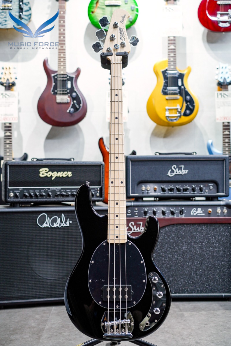 Sterling by Musicman SUB RAY 4-Black w/Maple FB (신품) - B205511
