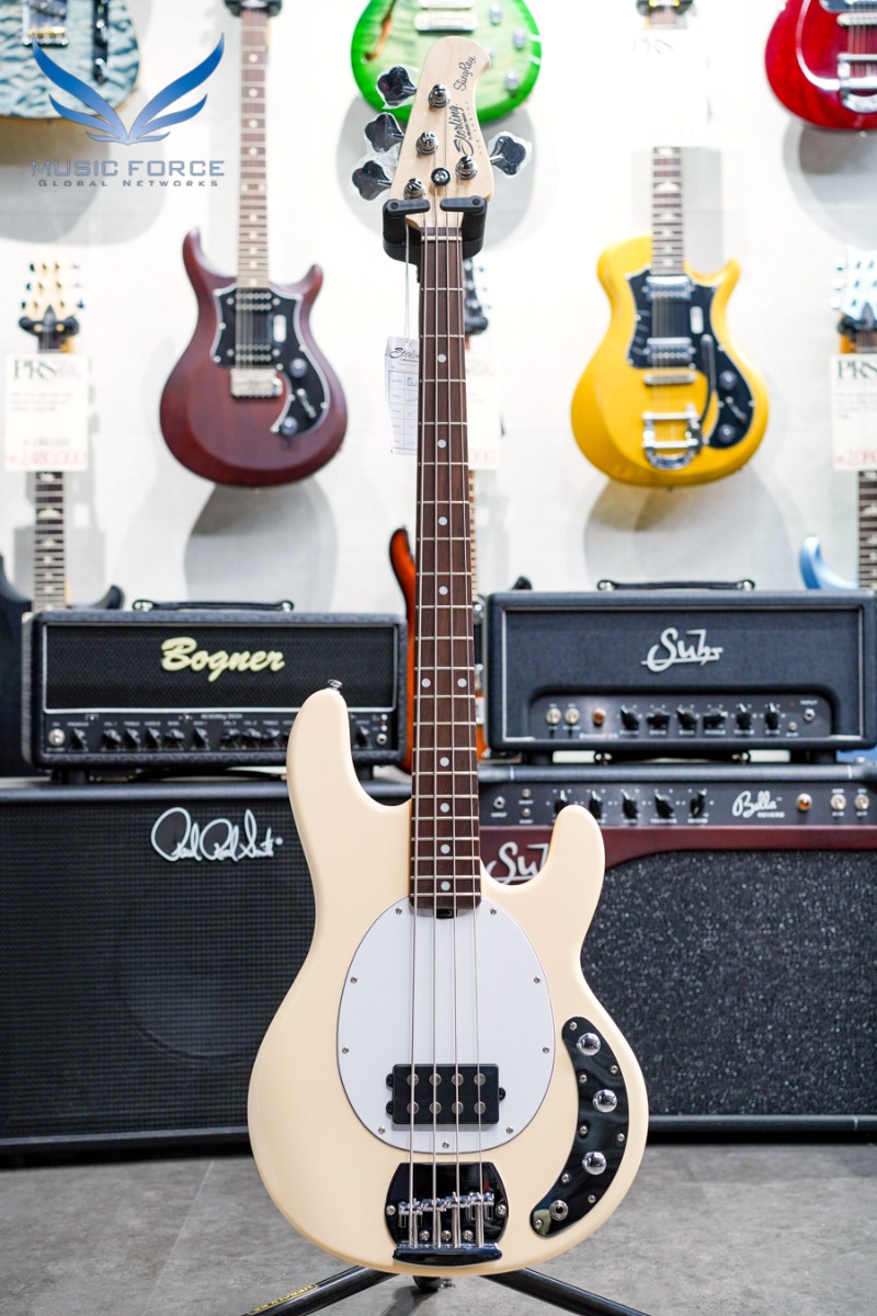 [Outlet 신품(Blem)특가!] Sterling by Musicman SUB RAY 4-Vintage Cream w/Jatoba FB (신품) - B178495