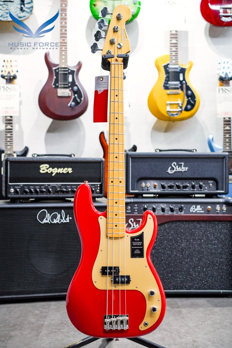Fender Mexico Vintera Series 50s Precision Bass-Dakota Red w/Maple FB (신품) 펜더 멕시코 빈테라 50 프레시전 베이스 - MX22208395