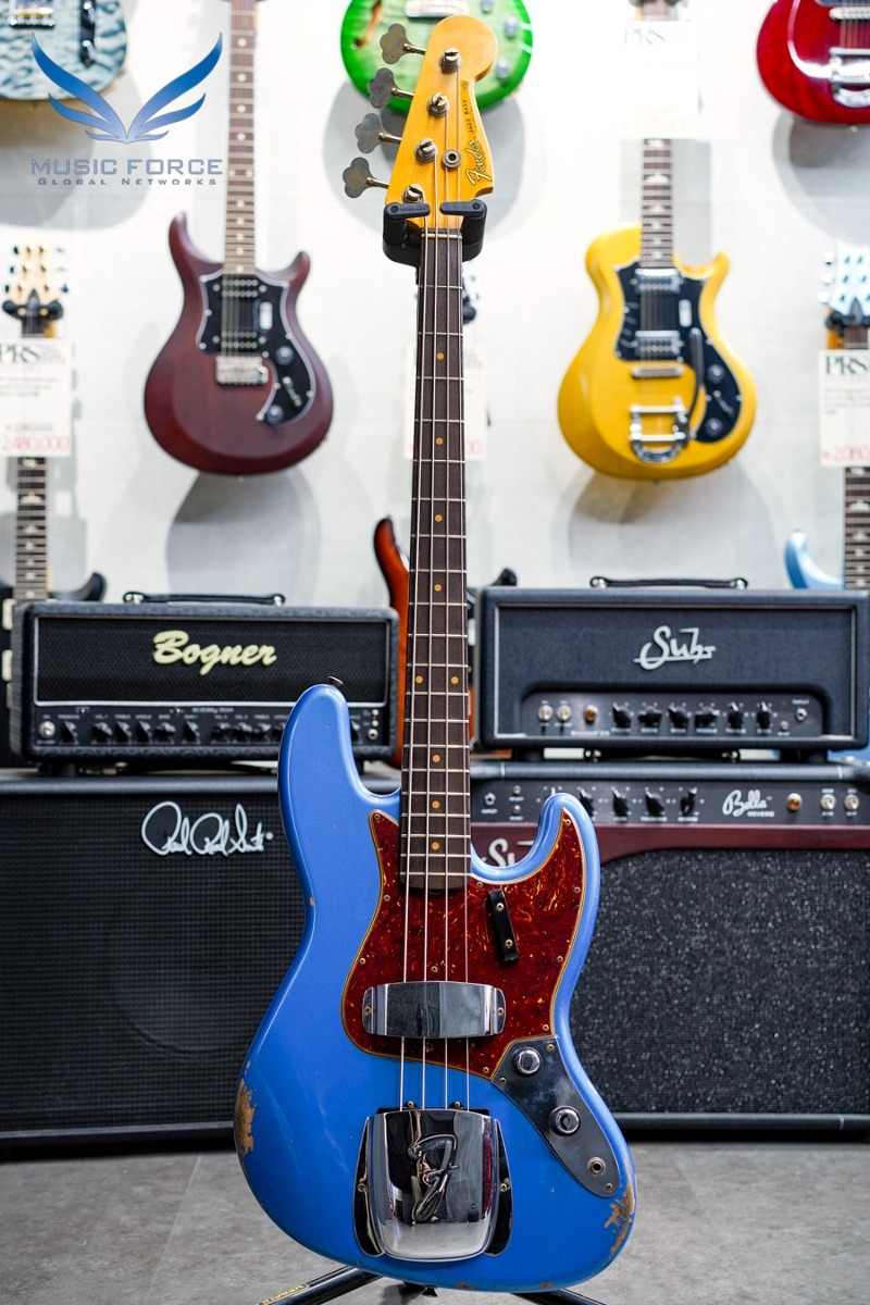 Fender Custom Shop Limited Edition 1960 Jazz Bass Relic-Aged Lake Placid Blue (2022년산/신품) - CZ560348