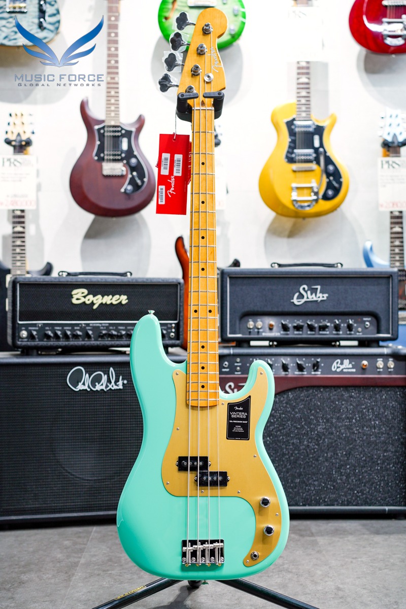 Fender Mexico Vintera Series 50s Precision Bass-Seafoam Green w/Maple FB (신품) 펜더 멕시코 빈테라 50 프레시전 베이스 - MX22131970